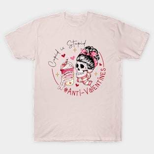 Cupid is Stupid Anti Valentines T-Shirt